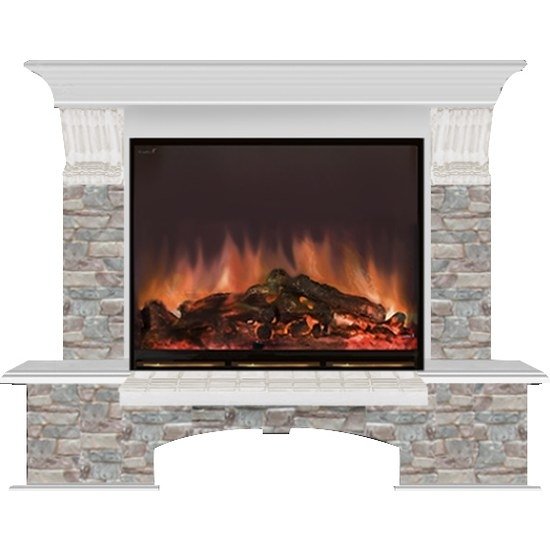 Glenrich Бостон (Arte 28) камень-Грот цветной/цвет-Беленный дуб Glenrich Бостон (Arte 28) камень-Грот цветной/цвет-Беленный дуб