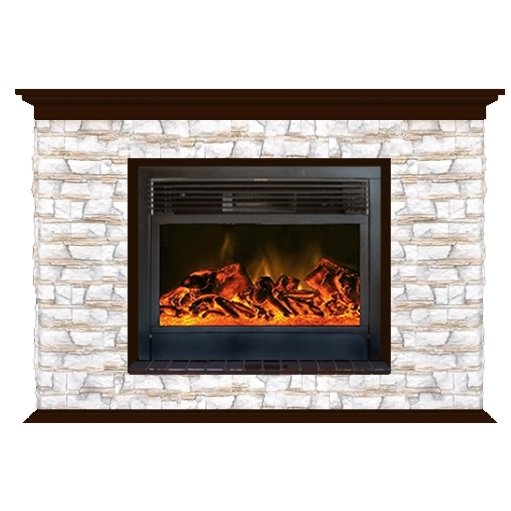 Glenrich Пафос 28 (New flame) камень-Алтай/цвет-Дуб 46