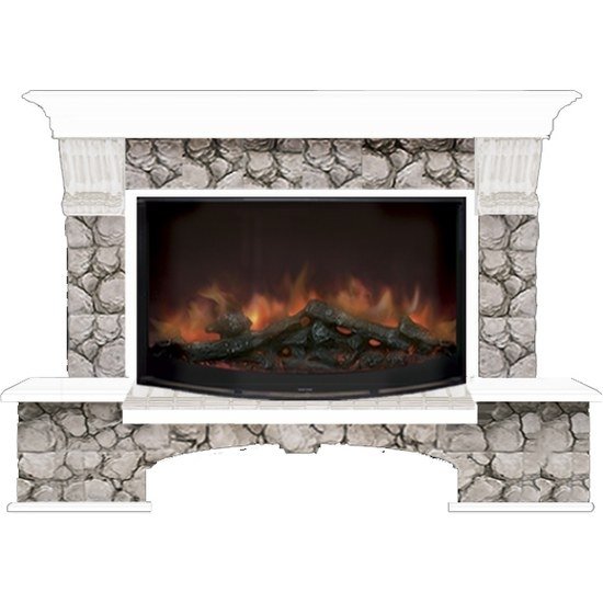 Glenrich Бостон 86 (Rondo S86) камень-Карелия/цвет-Белый Glenrich Бостон 86 (Rondo S86) камень-Карелия/цвет-Белый