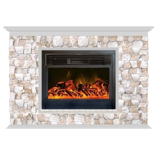 Glenrich Пафос 28 (New flame) камень-Арбат/цвет-Беленный дуб Glenrich Пафос 28 (New flame) камень-Арбат/цвет-Беленный дуб