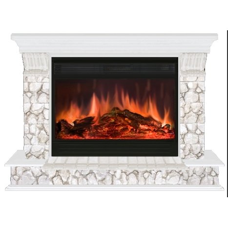 Glenrich Панорама 33 (Premier S33) камень-Карелия/цвет-Белый Glenrich Панорама 33 (Premier S33) камень-Карелия/цвет-Белый