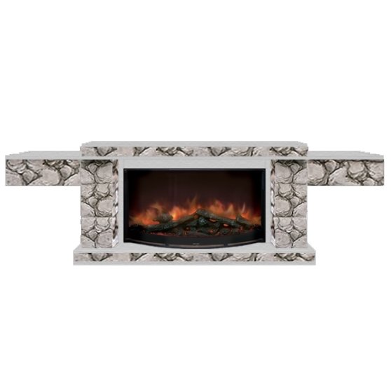 Glenrich Тауэр (Rondo S86) камень-Карелия/цвет-Беленный дуб Glenrich Тауэр (Rondo S86) камень-Карелия/цвет-Беленный дуб