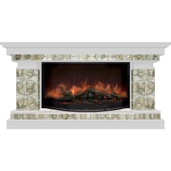 Glenrich Брайтон 86 (Rondo S86) камень-Карелия/цвет-Белый Glenrich Брайтон 86 (Rondo S86) камень-Карелия/цвет-Белый