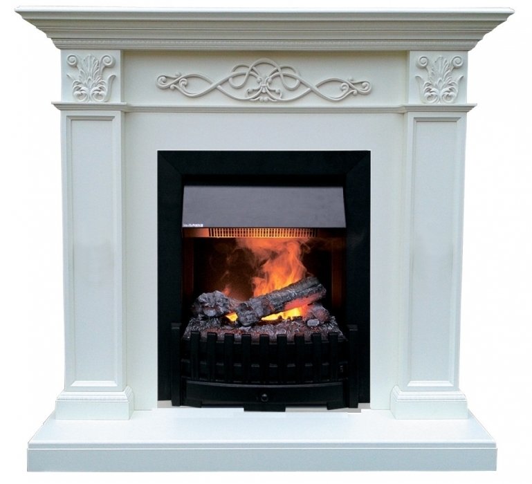 Dimplex Verona STD с очагом Danville black (Белый дуб)