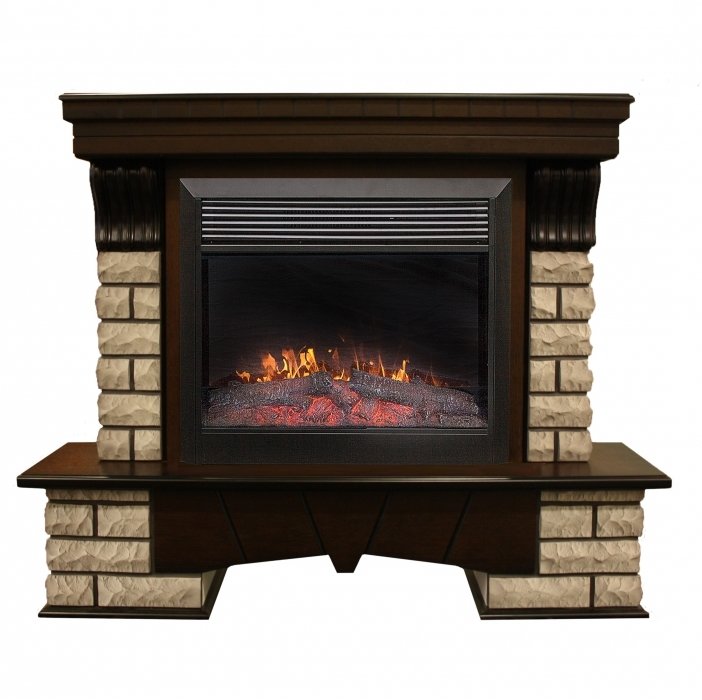 Real-Flame Country Rock 26 с очагом Moonblaze lux Bl/Br Real-Flame Country Rock 26 с очагом Moonblaze lux Bl/Br