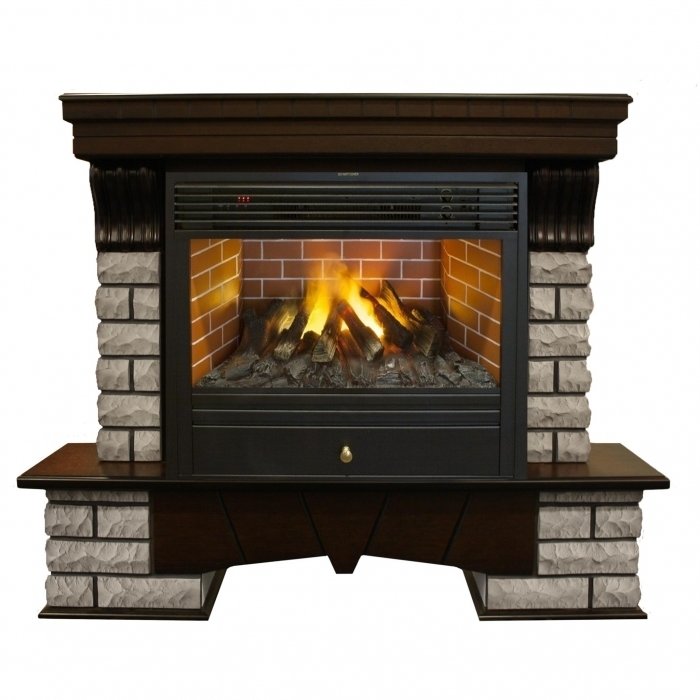 Real-Flame Country Rock 26 с очагом 3D Novara Real-Flame Country Rock 26 с очагом 3D Novara