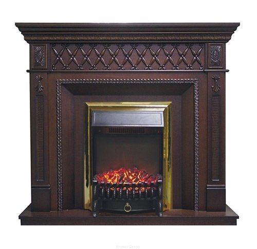 Royal Flame Alexandria Mahogany с очагом Majestic FX / Fobos FX