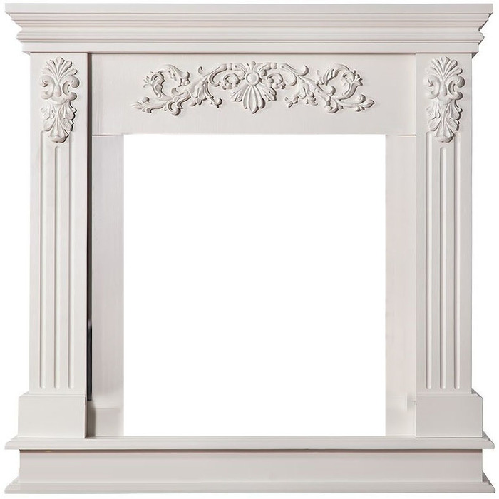 InterFlame Берта Люкс под классический очаг (бежевый; белый; бежевый с золотом; белый с золотом)