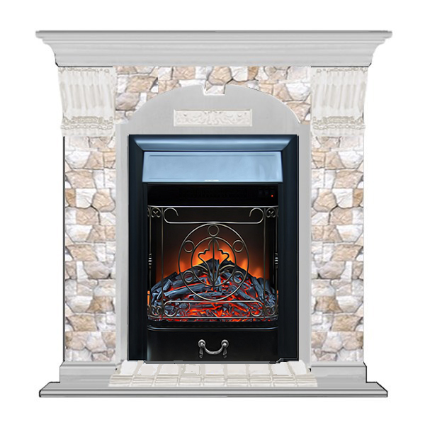 Glenrich Арочный (Magestic BL,BR) камень-Арбат/цвет-Беленный дуб Glenrich Арочный (Magestic BL,BR) камень-Арбат/цвет-Беленный дуб