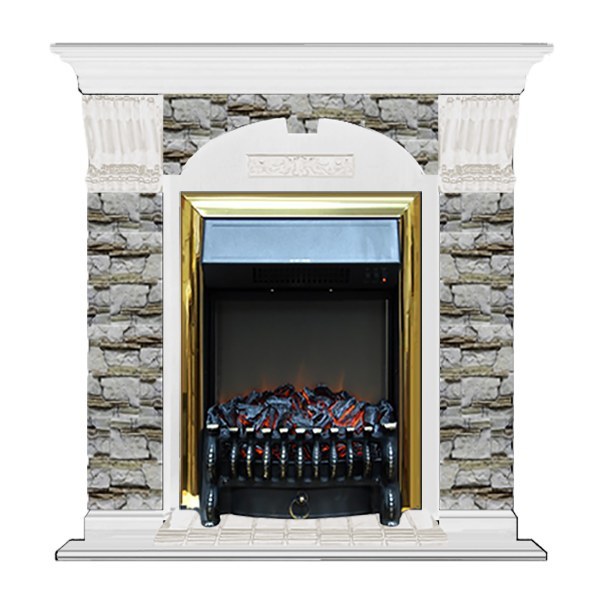 Glenrich Арочный (Fobos BL,BR) камень-Алтай/цвет-Белый Glenrich Арочный (Fobos BL,BR) камень-Алтай/цвет-Белый