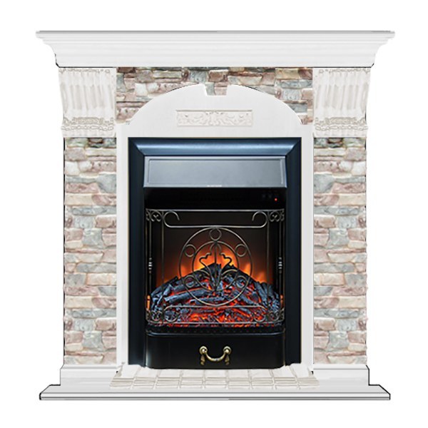 Glenrich Арочный (Magestic BL,BR) камень-Грот цветной/цвет-Белый Glenrich Арочный (Magestic BL,BR) камень-Грот цветной/цвет-Белый