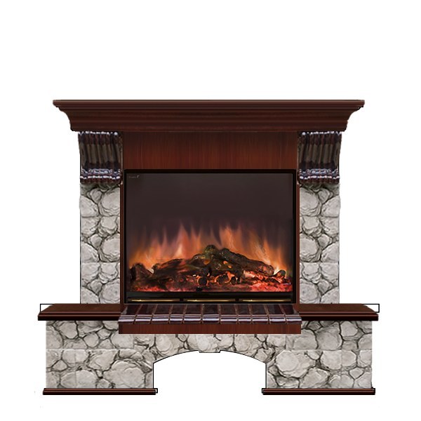 Glenrich Бостон (Arte 23) камень-Карелия/цвет-Красное дерево Glenrich Бостон (Arte 23) камень-Карелия/цвет-Красное дерево