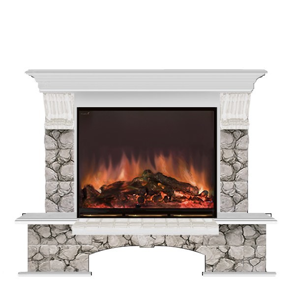 Glenrich Бостон (Arte 28) камень-Карелия/цвет-Беленный дуб Glenrich Бостон (Arte 28) камень-Карелия/цвет-Беленный дуб