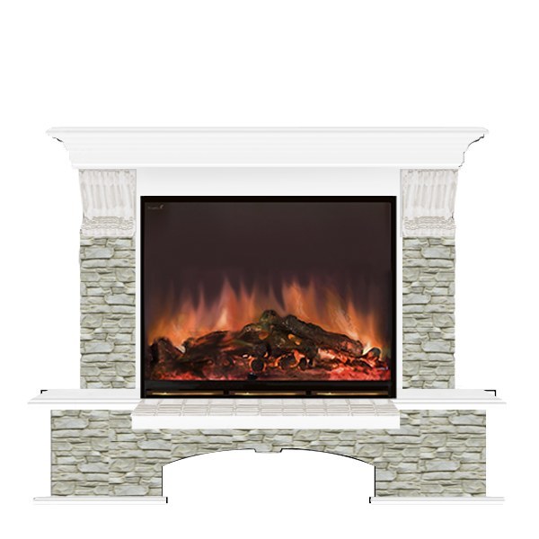 Glenrich Бостон (Arte 28) камень-Грот однотонный/цвет-Белый Glenrich Бостон (Arte 28) камень-Грот однотонный/цвет-Белый