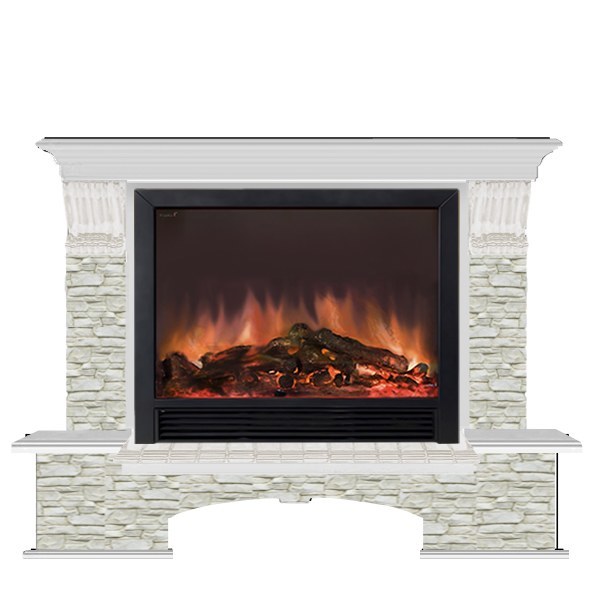 Glenrich Бостон (Sharm 33 BL,BR) камень-Грот однотонный/цвет-Беленный дуб