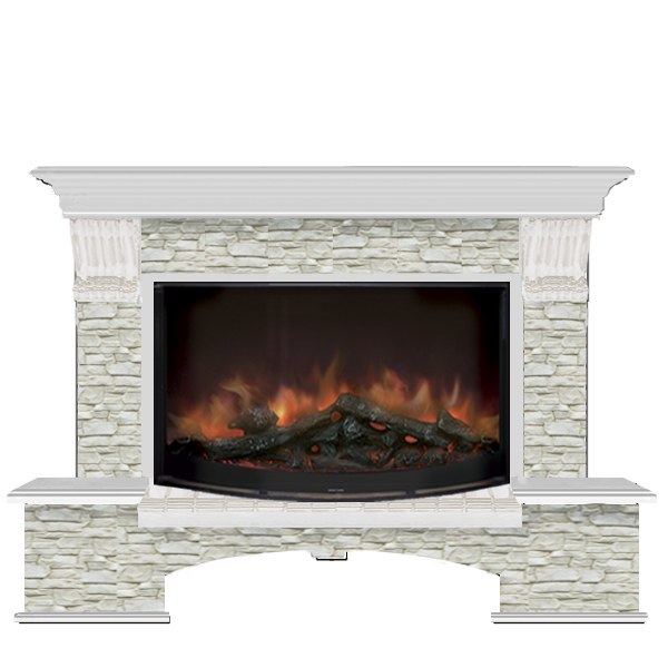 Glenrich Бостон 86 (Rondo S86) камень-Грот однотонный/цвет-Беленный дуб