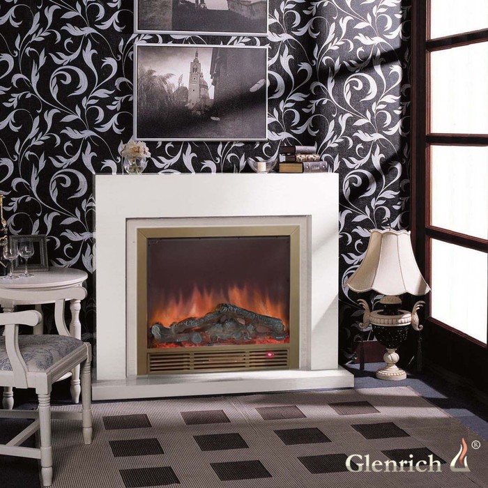 Glenrich Астория Delux 39 (Sharm39 Brass) Белый по шпону Glenrich Астория Delux 39 (Sharm39 Brass) Белый по шпону