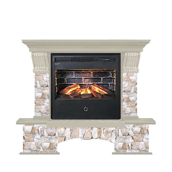 Glenrich Бостон Samba 3D камень-Арбат/цвет-Беленный дуб Glenrich Бостон Samba 3D камень-Арбат/цвет-Беленный дуб