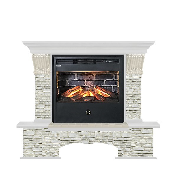 Glenrich Бостон Samba 3D камень-Грот однотонный/цвет-Белый Glenrich Бостон Samba 3D камень-Грот однотонный/цвет-Белый