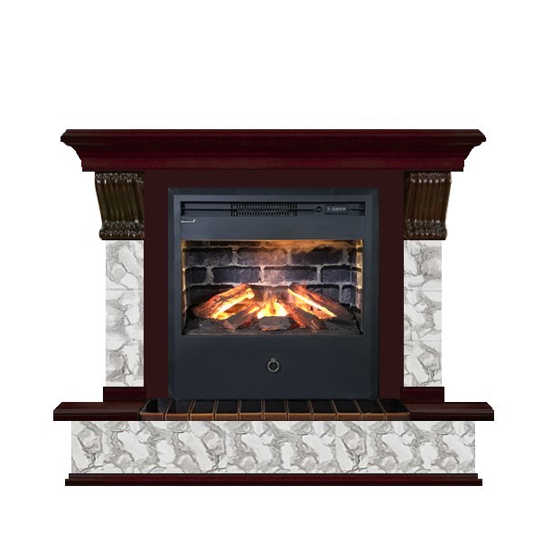 Glenrich Панорама Samba 3D камень-Карелия/цвет-Красное дерево Glenrich Панорама Samba 3D камень-Карелия/цвет-Красное дерево