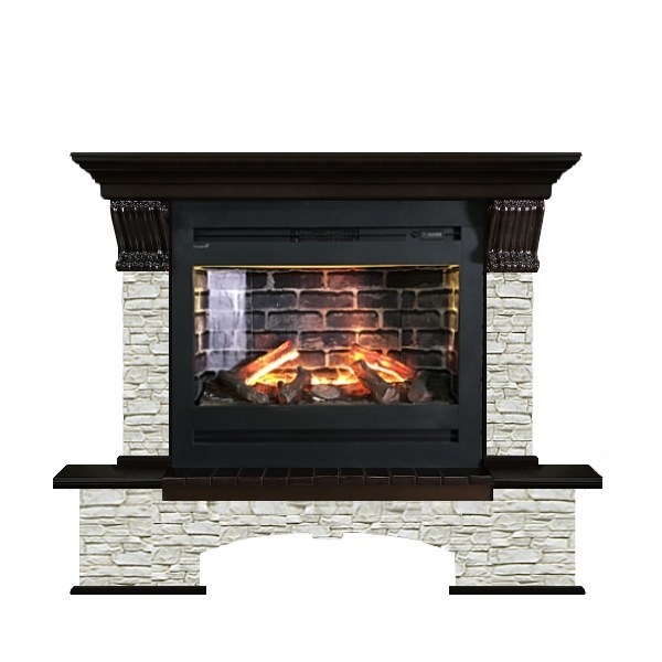 Glenrich Бостон Rumba 3D камень-Грот однотонный/цвет-Венге