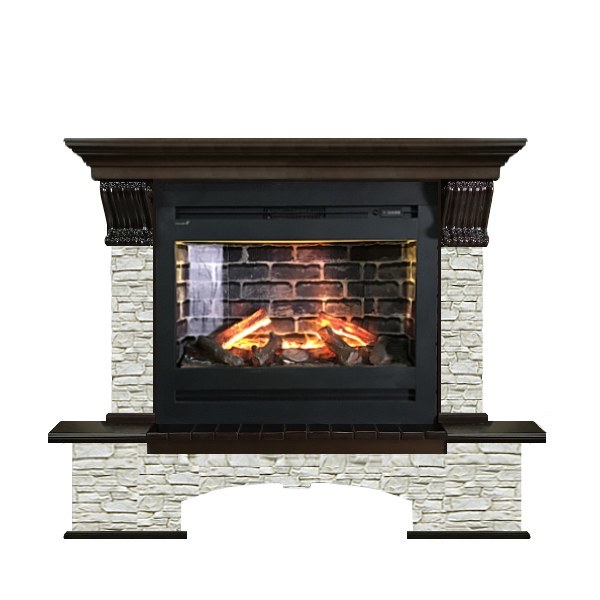 Glenrich Бостон Rumba 3D камень-Грот однотонный/цвет-Дуб 46 Glenrich Бостон Rumba 3D камень-Грот однотонный/цвет-Дуб 46