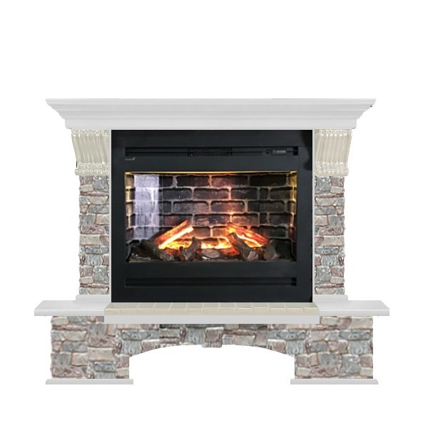 Glenrich Бостон Rumba 3D камень-Грот цветной/цвет-Белый Glenrich Бостон Rumba 3D камень-Грот цветной/цвет-Белый