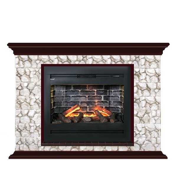 Glenrich Пафос Rumba 3D камень-Карелия/цвет-Красное дерево Glenrich Пафос Rumba 3D камень-Карелия/цвет-Красное дерево