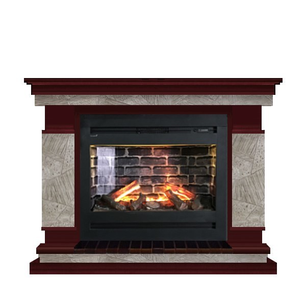 Glenrich Лорд Rumba 3D камень-Марсель/цвет-Красное дерево