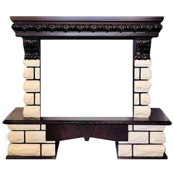 Royal Flame Pierre Luxe LORD под очаги Vision 28 EF LED FX Темный дуб