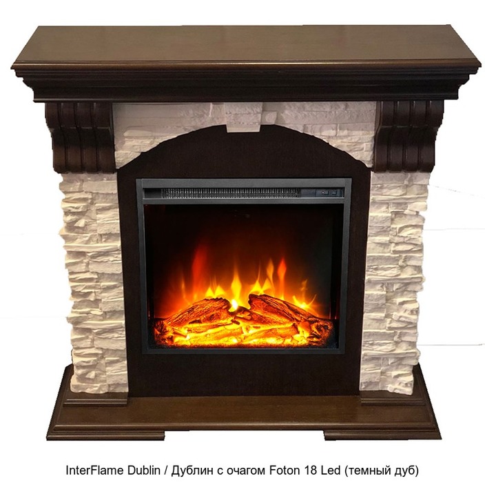 InterFlame Dublin / Дублин с очагом Foton 18 Led InterFlame Dublin / Дублин с очагом Foton 18 Led