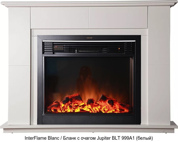 InterFlame Blanc / Бланк с очагом Jupiter FX M Brass/Black InterFlame Blanc / Бланк с очагом Jupiter FX M Brass/Black