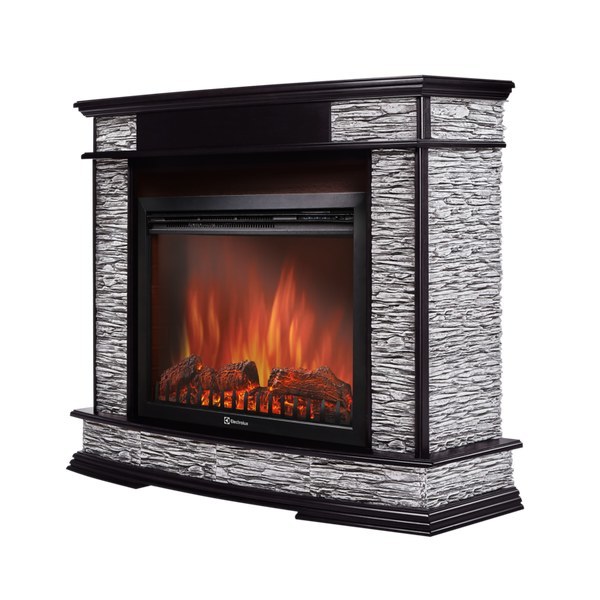 Electrolux Scala 30 сланец скалистый серый, шпон венге с очагом EFP/P-3020LS Electrolux Scala 30 сланец скалистый серый, шпон венге с очагом EFP/P-3020LS