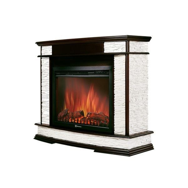 Electrolux Scala 30 камень сланец скалистый белый, шпон тёмный дуб с очагом EFP/P-3020LS Electrolux Scala 30 камень сланец скалистый белый, шпон тёмный дуб с очагом EFP/P-3020LS