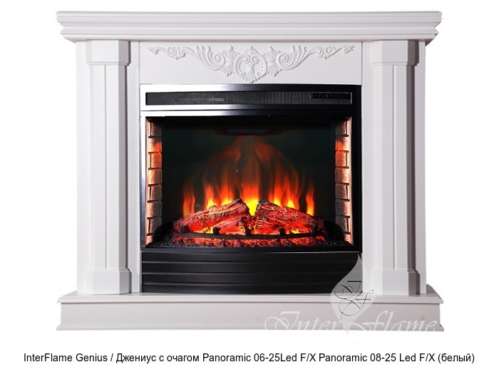 InterFlame Genius / Джениус с очагом Panoramic 25 LED FX InterFlame Genius / Джениус с очагом Panoramic 25 LED FX