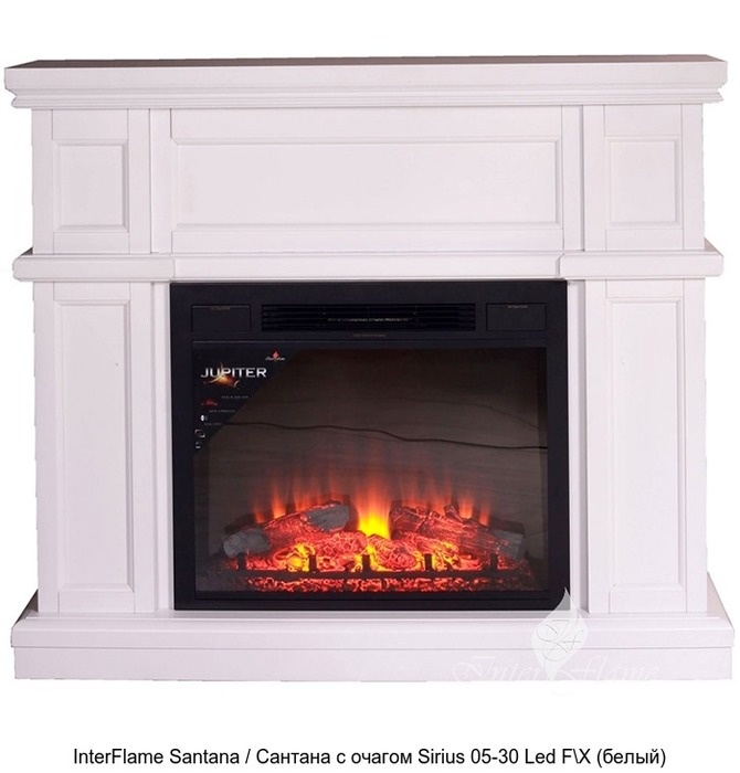 InterFlame Santana / Сантана с очагом Sirius 30 LED FX