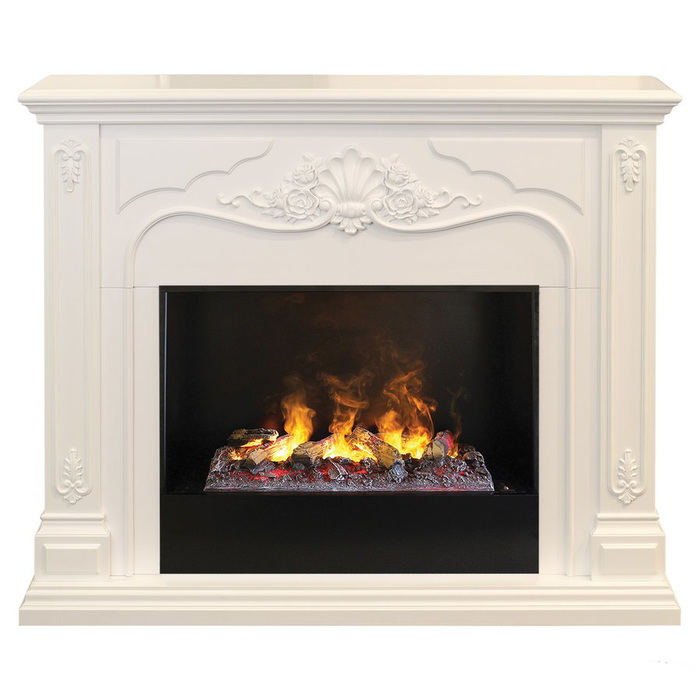Real-Flame Victoria 26 WT с очагом 3D Cassette 630 (Black вставка)