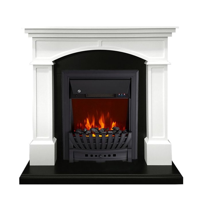 Royal Flame Langford с очагом Aspen Black (Белый с черным)