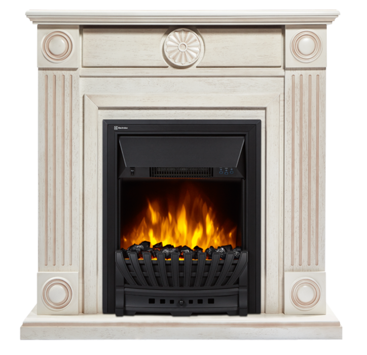 Electrolux Frame Classic шпон белёный дуб с очагом Classic EFP/P- 1020LS