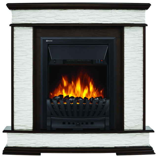 Electrolux Scala Classic сланец скалистый белый, тёмный дуб с очагом Classic EFP/P - 1020LS Electrolux Scala Classic сланец скалистый белый, тёмный дуб с очагом Classic EFP/P - 1020LS