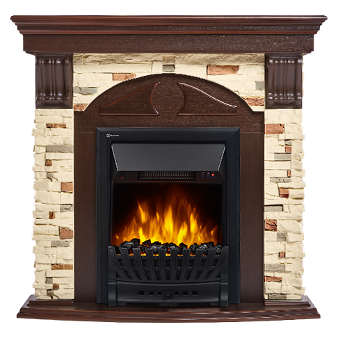 Electrolux Torre Classic камень сланец натуральный, темный дуб с очагом Classic EFP/P - 1020LS Electrolux Torre Classic камень сланец натуральный, темный дуб с очагом Classic EFP/P - 1020LS