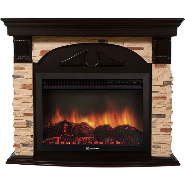 Electrolux Torre 25S камень сланец натуральный, венге с очагом 25 дюймов (EFP/P - 2520LS) Electrolux Torre 25S камень сланец натуральный, венге с очагом 25 дюймов (EFP/P - 2520LS)