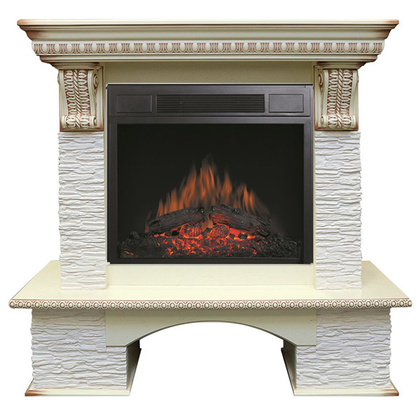 Royal Flame Pierre Luxe сланец мелкий белый Vision 23 LED FX