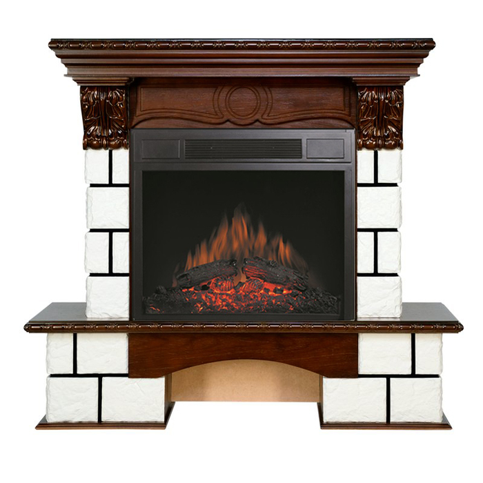 Royal Flame Pierre Luxe темный дуб с Vision 23 LED FX