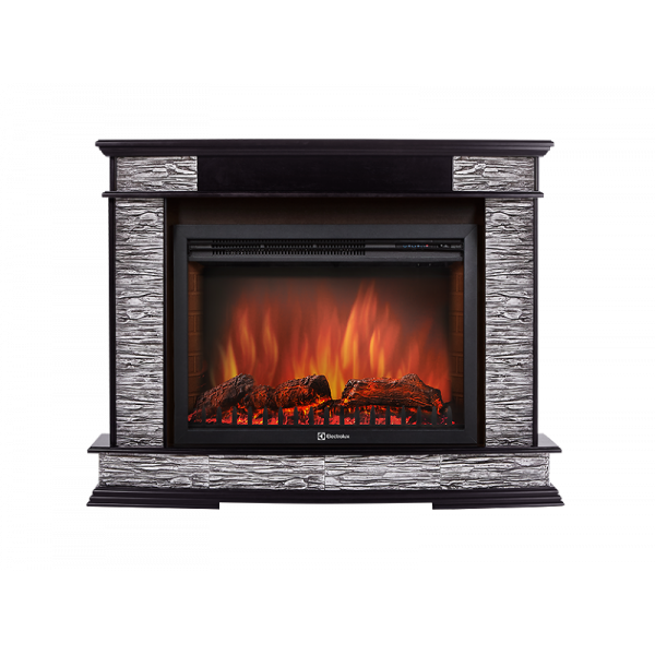 Electrolux Scala 25 сланец скалистый серый, шпон венге с очагом 25 дюймов (EFP/P - 2520LS)