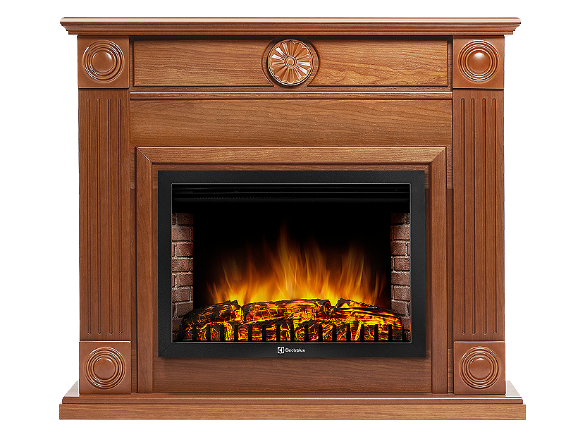 Electrolux Frame 30 шпон дуб с очагом EFP/P-3020LS
