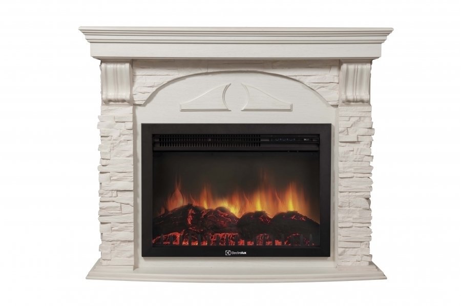 Electrolux Torre 30S камень белый, беленый дуб с очагом 31 дюйм (EFP/P - 3020LS) Electrolux Torre 30S камень белый, беленый дуб с очагом 31 дюйм (EFP/P - 3020LS)