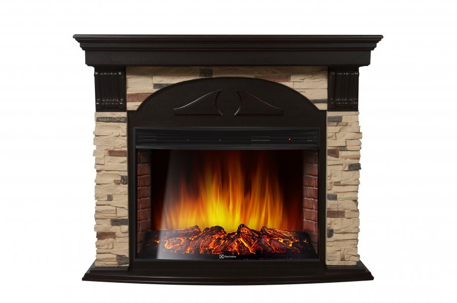 Electrolux Torre 30S камень сланец натуральный, темный дуб с очагом 33 дюйма (EFP/P - 3320RLS) Electrolux Torre 30S камень сланец натуральный, темный дуб с очагом 33 дюйма (EFP/P - 3320RLS)