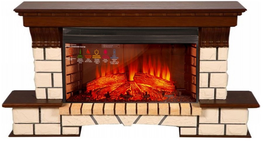 InterFlame Экстер с очагом Panoramic 42 LED FX InterFlame Экстер с очагом Panoramic 42 LED FX