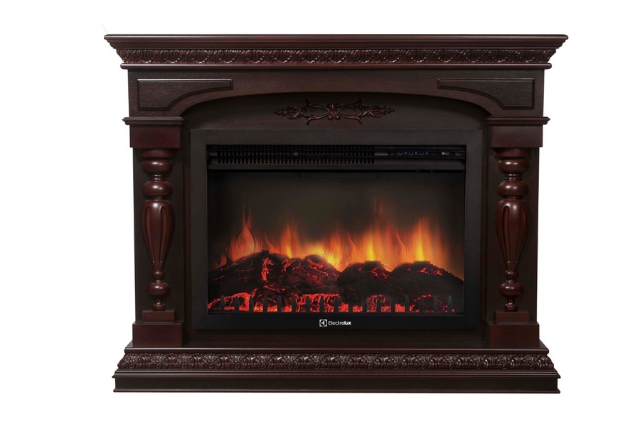 Electrolux Perfetto R 30 темный дуб с очагом 31 дюйм (EFP/P - 3020LS)